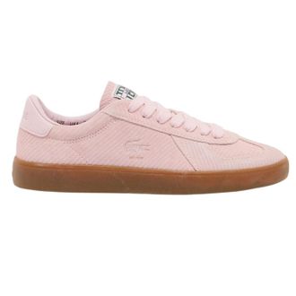 Lacoste Dames Pro Logo Leren Ballerinas (Roze)