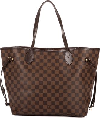 Louis Vuitton Pre-owned Womens Neverfull MM Shoulder Bag - Brown - One Size