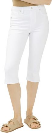 Silver Jeans Co Isbister Modern Capri Jeans in White at Nordstrom, Size 32