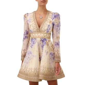 Zimmermann Short Dresses, female, Multicolor, Size: S Chic Dresses Collection