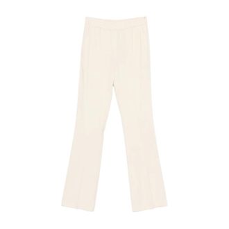 Twinset Wide Trousers, female, Beige, Size: L Wide Trousers