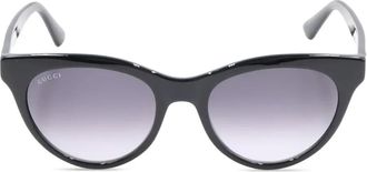 Gucci cat-eye frame sunglasses - Black
