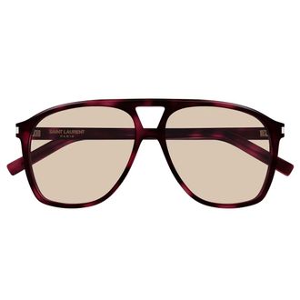 Saint Laurent Sunglasses Sl 596 Dune 003 Brown/Brown Gradient Women