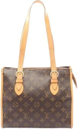 Louis Vuitton Pre-owned Shoulder Bags, female, Brown, Size: ONE SIZE Pre-owned Popincourt Tote Bag