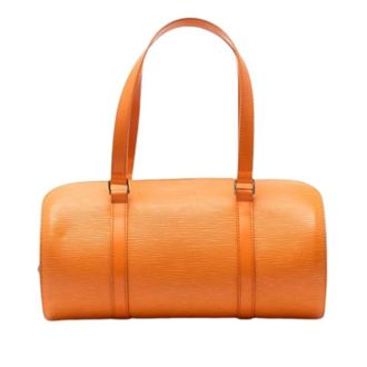 Louis Vuitton Pre-owned Handbags, female, Orange, Size: ONE SIZE Pre-owned Soufflot