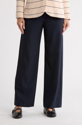 Rag & Bone Andi Stretch Wool Trousers in Dark Navy at Nordstrom Rack, Size 10