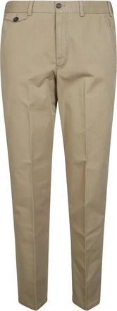 PT01 Pt01 - Pantalone Chino - Heren - Broeken - Beige - Maat: M Katoen