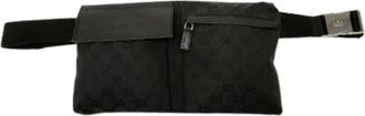 Gucci Pre-owned GG Canvas Double Pocket - - Pre-owned - Donna - Nero - ONE SIZE