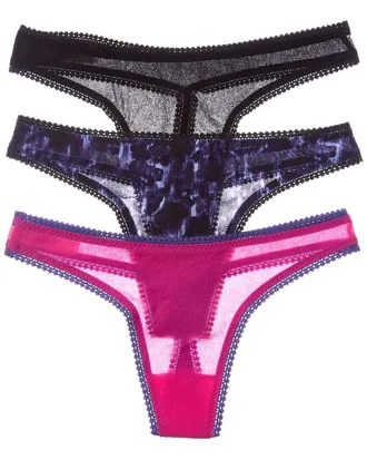 OnGossamer Ongossamer 3Pk Hip G Thong
