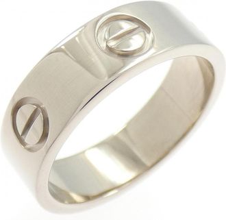 Cartier White Gold White Gold (18K) Band Ring (Pre-Owned)