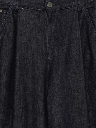 Emporio Armani Pleated Denim Jeans - Indigo
