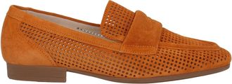 Gabor Dames Loafer - Stijlvolle Schoenen - Dames - Loafers - Oranje - 38 EU - Su&egrave;de - Schoenen