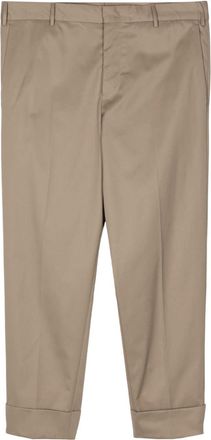 Pantaloni Torino Edge cotton chino trousers - men - Cotton - 46 - Neutrals