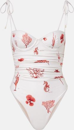 Agua Bendita Rabano printed swimsuit