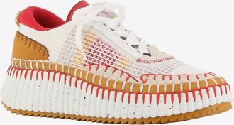 Chloé Umweltfreundliche niedrige Sneakers aus Mesh Nama