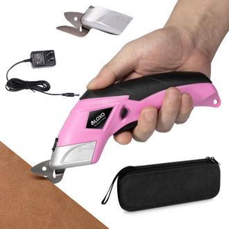 OEM Tijeras El&eacute;ctricas Inal&aacute;mbricas, Tijeras El&eacute;ctricas Para Coser Tela Con 2 Hojas, Tijeras El&eacute;ctricas Para Cortar Tela, Cart&oacute;n, Cuero, Alfombra, Papel, 