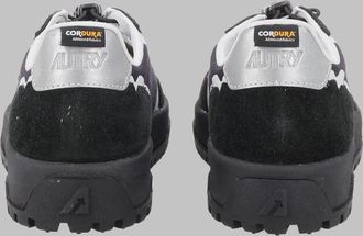 Autry Cordura Nylon & Suede Sneakers - Black