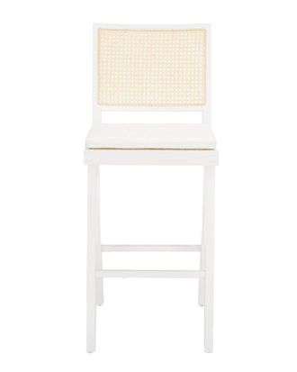 Safavieh Couture Colette Rattan Barstool