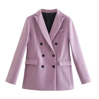 Blazer Sans Manche Femme Zara ALSOGO Blazer Sans Manches Décontracté Ouvert Sur Le Devant Et Col