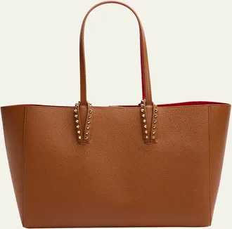 Christian Louboutin Cabata Soft Small Tote Bag in Grained Leather