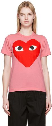 Tシャツ・カットソー AUTRY Woman T-Shirt Pink TSPW94CP Autry logo-print T-shirt | Pink | FARFETCH CA