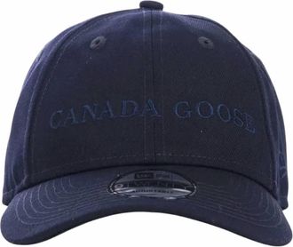 Canada Goose Mens Wordmark Adjustable Cap In Navy