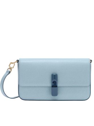 Furla Iride S Rectangular Pebbled Leather Shoulder Bag