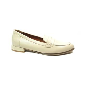 Everybody By B.Z Moda Schoenen, Dames, Wit, 40 EU, Leer, Solari Loafers