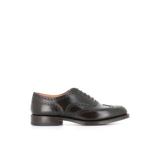 Churchs Burwood Oxford - Heren - Nette schoenen - Bruin - 41 1/2 EU - Leer - Schoenen