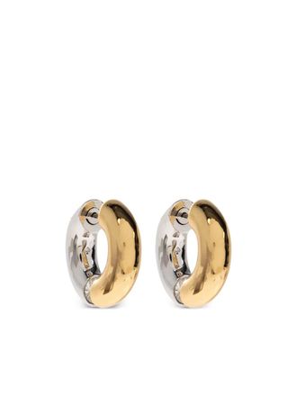 Kate Spade New York brass earrings - women - Cubic Zirconia/Gold Plated Metal/Titanium - One Size - Silver