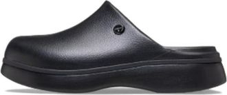 Crocs (WMNS) Crocs Dylan Notched Chestnut Platform Black 214273-001