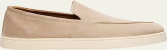 Bergdorf Goodman Mens Suede Hybrid Sneaker Loafers