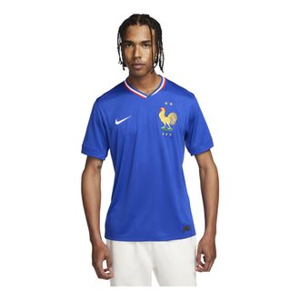 Nike France FFF 24/25 Home Soccer Jersey Blue FJ1259-452