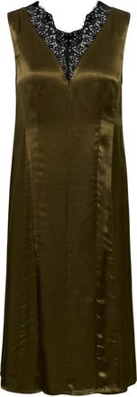 Soaked In Luxury Abito Slirini - - Dresses - Donna - Verde - M