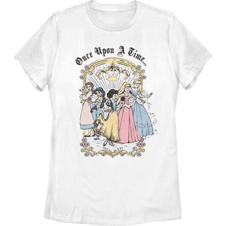 Disney Womens Disney Classic Once Upon a Time Graphic T-Shirt in White at Nordstrom, Size Xx-Large