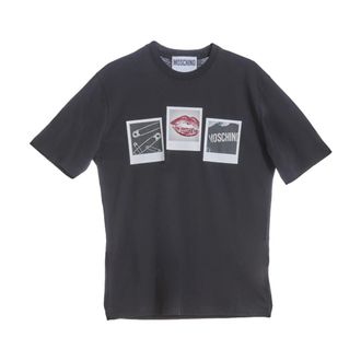 Moschino T-Shirts, male, Black, Size: XL Photos T-shirt
