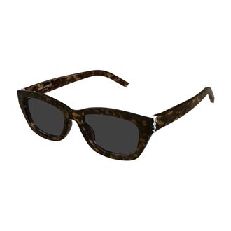 Saint Laurent Sunglasses, unisex, Brown, Size: 55 MM M153 Sunglasses