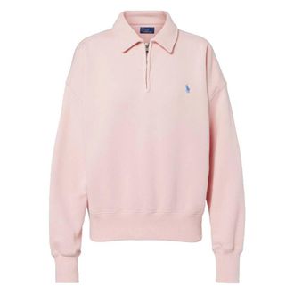 Polo Ralph Lauren Quarter-Zip Cotton-Blend Sweatshirt, Size X-Small