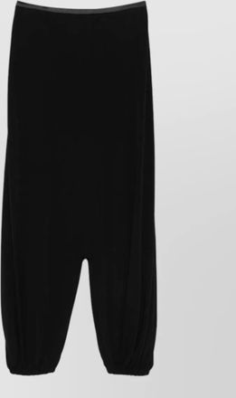 Emporio Armani jersey wide leg shorts elasticated waist