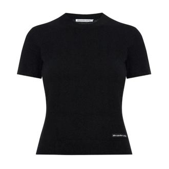 Alexander Wang Dames, Truien, Zwart, Maat: XS Fleece