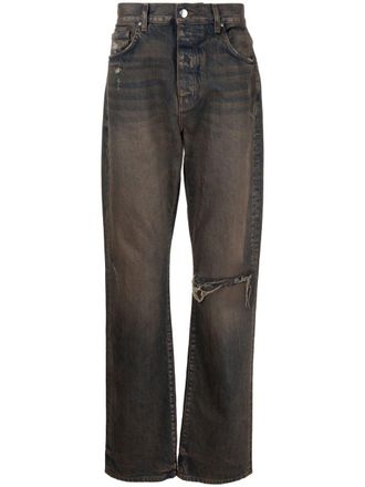 Amiri MA Bar Pocket straight jeans - Blue