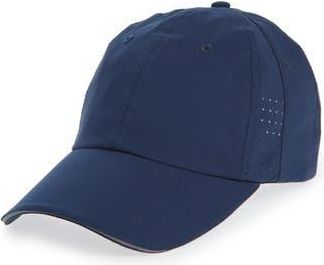 Zella Perforated Baseball Cap in Navy Sapphire at Nordstrom Rack
