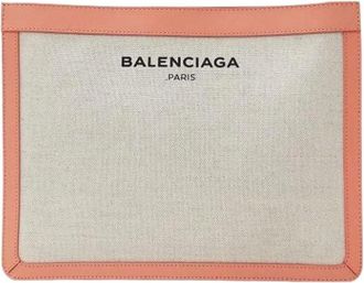 Balenciaga Pre-owned Clutches, female, White, Size: ONE SIZE Pre-owned Vintage Clutch Bag