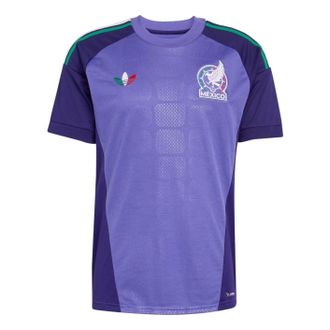 adidas Mexico 2026 Away Goalkeeper Jersey Asia Sizing Purple KA8566