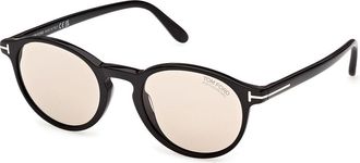 Tom Ford FT1331 PRESCOTT-02 01E Mens Sunglasses Black Size 51