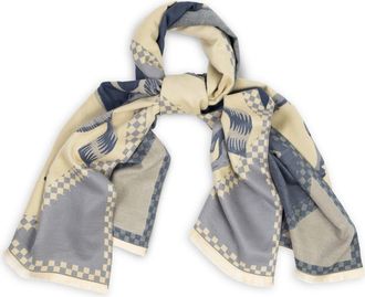 Saachi Galloping Horse Scarf in Blue at Nordstrom Rack