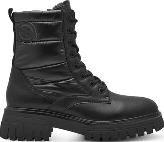 s.Oliver Zwarte Gesloten Booties Enkellaarzen Vrouwen - Dames - Veterlaarzen - Zwart - 39 EU - Schoenen