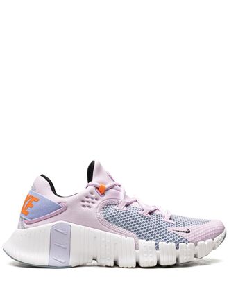 Nike Free Metcon 4 Doll/Black/Worn Blue sneakers - women - Rubber/Mesh - 7.5 - Pink