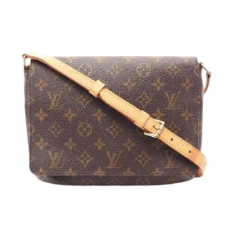 Louis Vuitton Pre-owned Cross Body Bags, female, Brown, Size: ONE SIZE Pre-owned Musette Tango Monogram Shoulder Bag