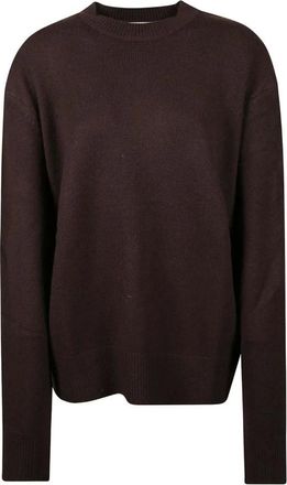 Frankie Shop Maglione Girocollo in Maglia - - Knitwear - Donna - Marrone - L